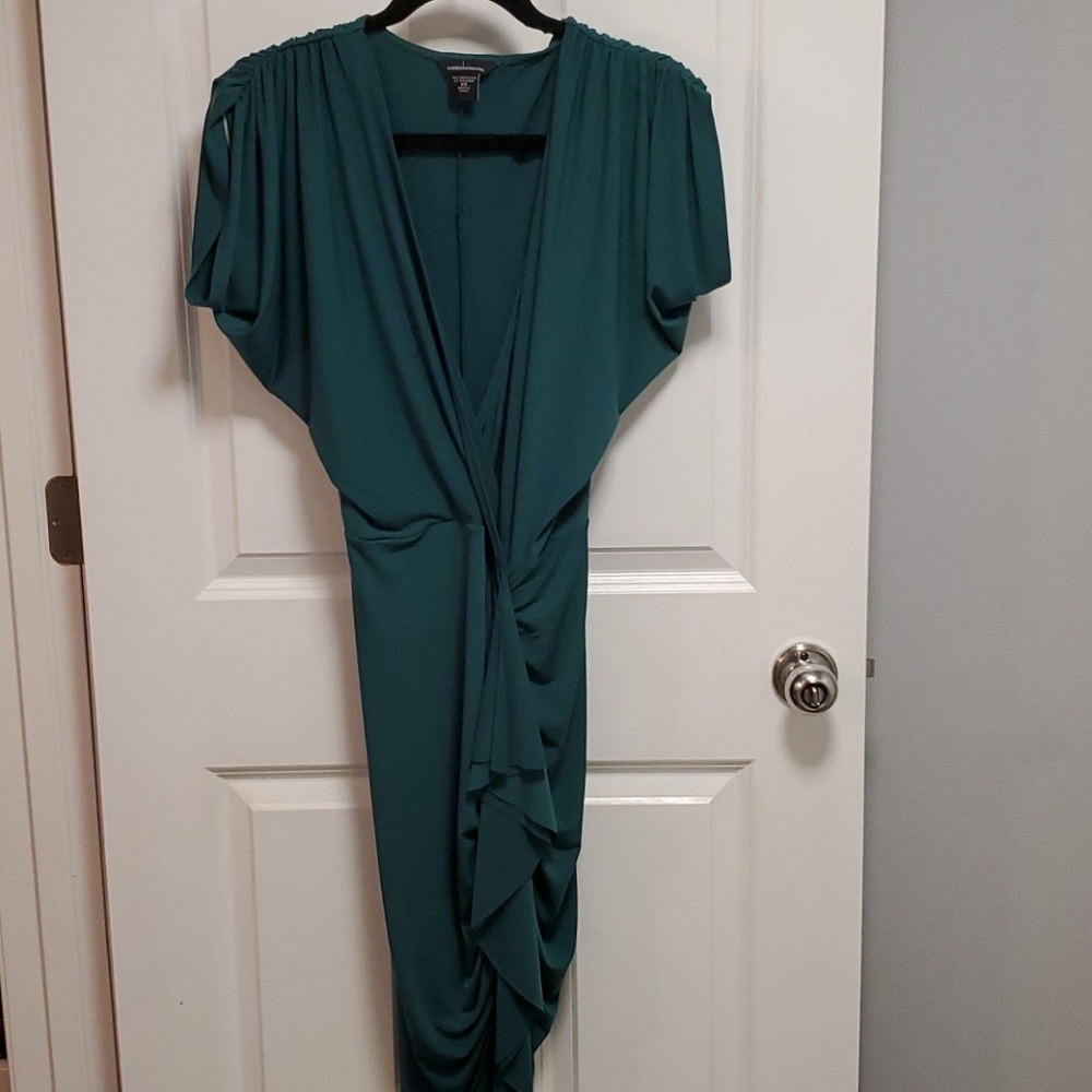 VS Moda International XS Hunter green dress